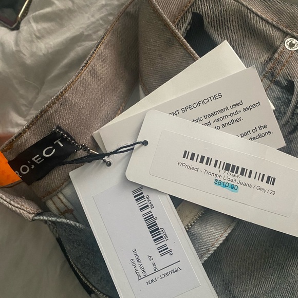 Y/Project Denim Jeans - Picture 2 of 4